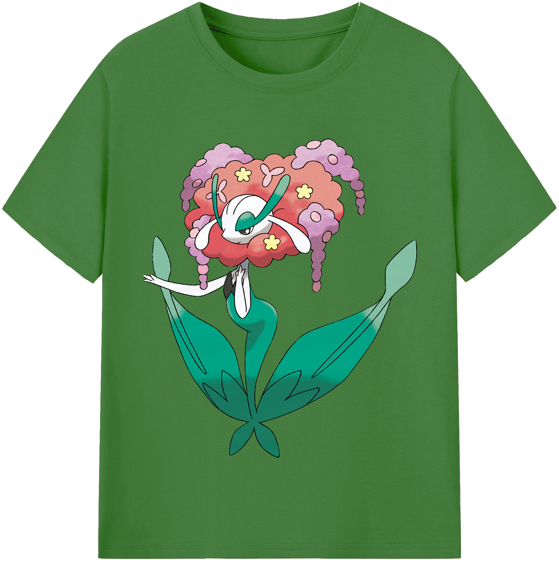 （画像用） ポケットモンスター Pokémon レディースカジュアルプリントTシャツ（綿100％）